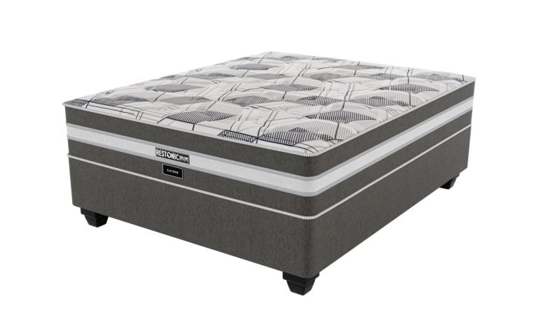 Restonic Kaizen Medium Queen Bed Set Standard Length